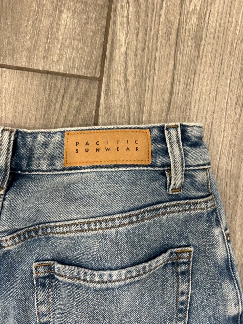 Pacsun High Rise Straight Leg Jeans - Picture 5 of 5